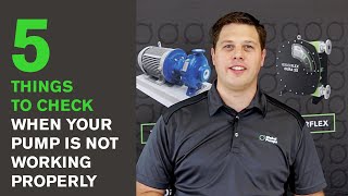 Pump problems? Check these 5 things when your pump's not working correctly - Global Pumps Australia