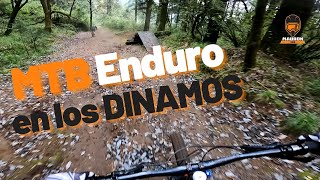 Por primera vez haciendo MTB Enduro en los Dinamos - Trail Resbalosa muuy RESBALOSA