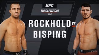 EA Sports UFC 3 - Luke Rockhold vs Michael Bisping - Gameplay (HD) [1080p60FPS]