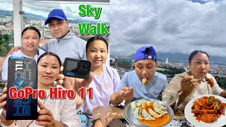 We are at ktm (Skywalk डर लाग्यो😳) थुप्रै सामान किनियो|| Susmita Gharti ||