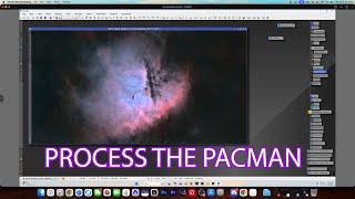 PACMAN NEBULA PIXINSIGHT PROCESSING EASY AND AWESOME