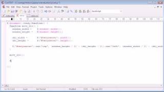 jQuery Tutorial - 86 - Placing DIV in very center of window