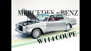 Mercedes-Benz W114 250CE Classic Coupe Must See! ทับแปด