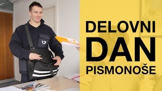 Delo pismonoše v dostavi