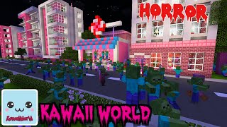 CITY FULL OF ZOMBIES IN KAWAII WORLD - Horror story 😨