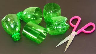 BEST OUT OF WASTE | AMAZING CRAFT OUT OF WASTE PLASTIC BOTTLE AND POP STICK