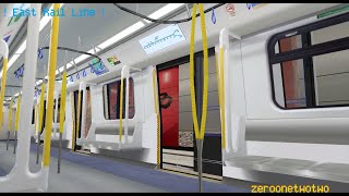 [初嘗過海段 | 自改摩打] OpenBVE MTR East Rail Line 紅磡 Hong Hum - 金鐘 Admiralty