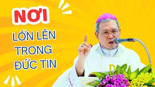 Ca đoàn là nơi giúp ta lớn lên trong Đức Tin - Đức cha Giuse Bùi Công Trác