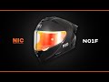 Mũ Bảo Hiểm FullFace Carbon NIC N01F | NIC Helmets