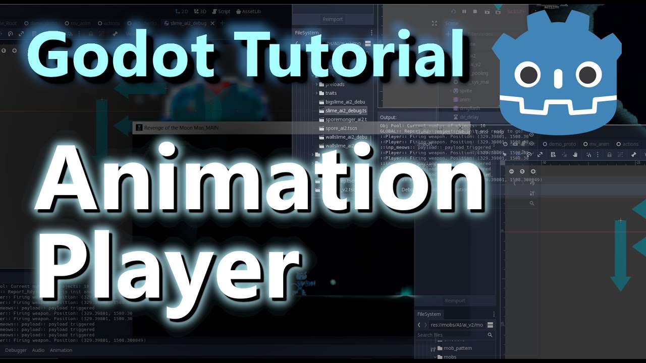 Godot Player animation. Godot 4 2d ANIMATIONPLAYER. Polygon - gang Warfare Pack. Player-animation-lib.