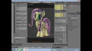 [WIP] MLP Blender animation Time Lapse: Yay!