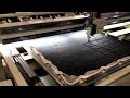 How to quilt sofa cover by Richpeace single head quilting machine