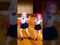 百鬼あやめ＆湊あくあ emergency dance【 hololive mmd 】