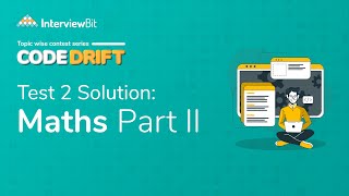 Maths for Programming Part 2 | CodeDrift Solution Series
