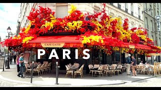 Paris France - HDR walking in Paris, around Montparnasse - 4K HDR 60 fps