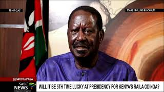 Will it be 5th time lucky at presidency for Kenya's Raila Odinga?