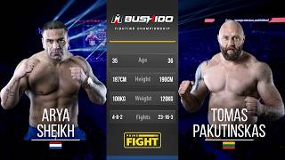 Tomas Pakutinskas vs Arya Sheikh | FULL MMA FIGHT | MMA Bushido