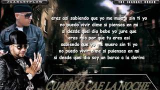 "Cuando Cae La Noche" con Letra Official HD Franco el Gorila Ft. Cosculluela New 2011