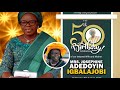 This is the LIVE broadcast of the 50th Birthday Thanksgiving Service of Mrs Josephine Igbalajobi l