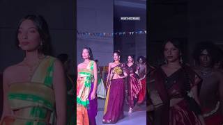 NIFT Hyderabad || Hasta Kala Ustav 2024 || #nift #nifthyderabad #fashionshow  #shorts