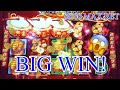 DANCING DRUMS SLOT MACHINE WAS ON FIRE 🔥 $100 IN AND BIG WIN!!!! 🤩👍 slots #slotmachine #casino #fun