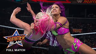 FULL MATCH - Alexa Bliss vs. Sasha Banks - Raw Women's Title Match: SummerSlam 2017