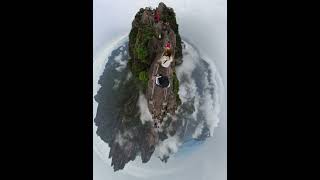 Conquering Huangshan: My Little Planet at Tiandu Peak