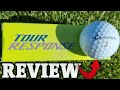 TAYLORMADE TOUR RESPONSE GOLF BALL REVIEW!