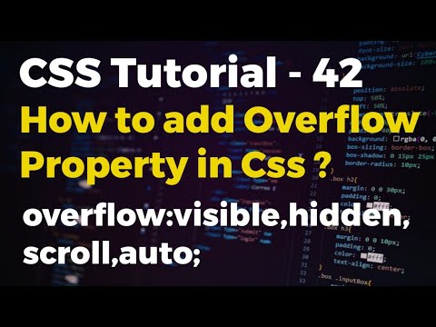 CSS Overflow Property | Visible | Hidden | Scroll | Auto In CSS - 42 ...