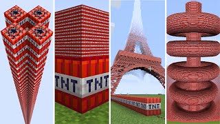 every minecraft tnt experiment in one