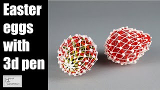 How to make Easter eggs with 3d pen - full version