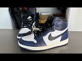 Air Jordan 1 Midnight Navy On Feet Review