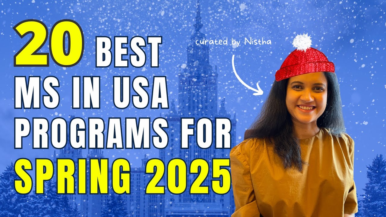 Best Spring 2025 University List For Indians - YouTube