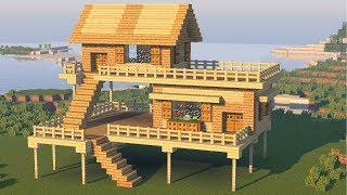 Minecraft: How to Build the Best Starter / Survival House - Tutorial (Easy)