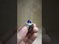 natural blue sapphire kabochon