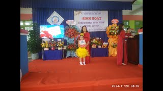 VĂN NGHỆ CHÀO MỪNG SINH HOẠT KỈ NIỆM 20/11/2024