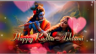 Happy Radha Ashtami Status 2024 ❤️ || Radha Ashtami Whatsapp Status ❤️ || Radha Ashtami Wishes 🌹