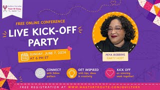 Kick-Off Party for Fast N Easy Quilters Paradise