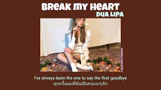 [THAISUB]Break my heart♡Dua Lipa
