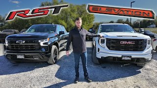 Should you buy a Chevy Silverado RST or a GMC Sierra Elevation?