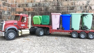 Garbage Truck Videos For Children l New Trash Grabber Picking Up Garbage Bins  l Garbage Trucks Rule