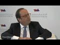 Hollande on Trump's Policies, French Economy and Brexit