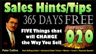 365 020 Five things that Will Change the Way You Sell