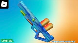 [LIMITED TIME] How To Get The “Hydro Blaster Water Gun” | ROBLOX ^^