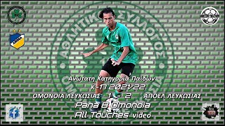 Pana Omonoia 2006 vs Apoel 2005 (U17)