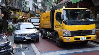 烏來區公所垃圾車762-BX 播音沿線收運作業 (新北市環保局)