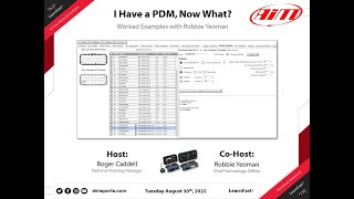 3-27 I Have an AiM PDM, Now What? - Live Webinar with Robbie Yeoman - 8/30/2022