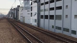 普通西明石行き 321系 7両編成（JRさくら夙川駅1番線ホームにて）