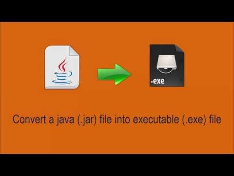 Convert .jar to .exe file Convert .jar to .exe file