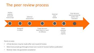 The peer review process